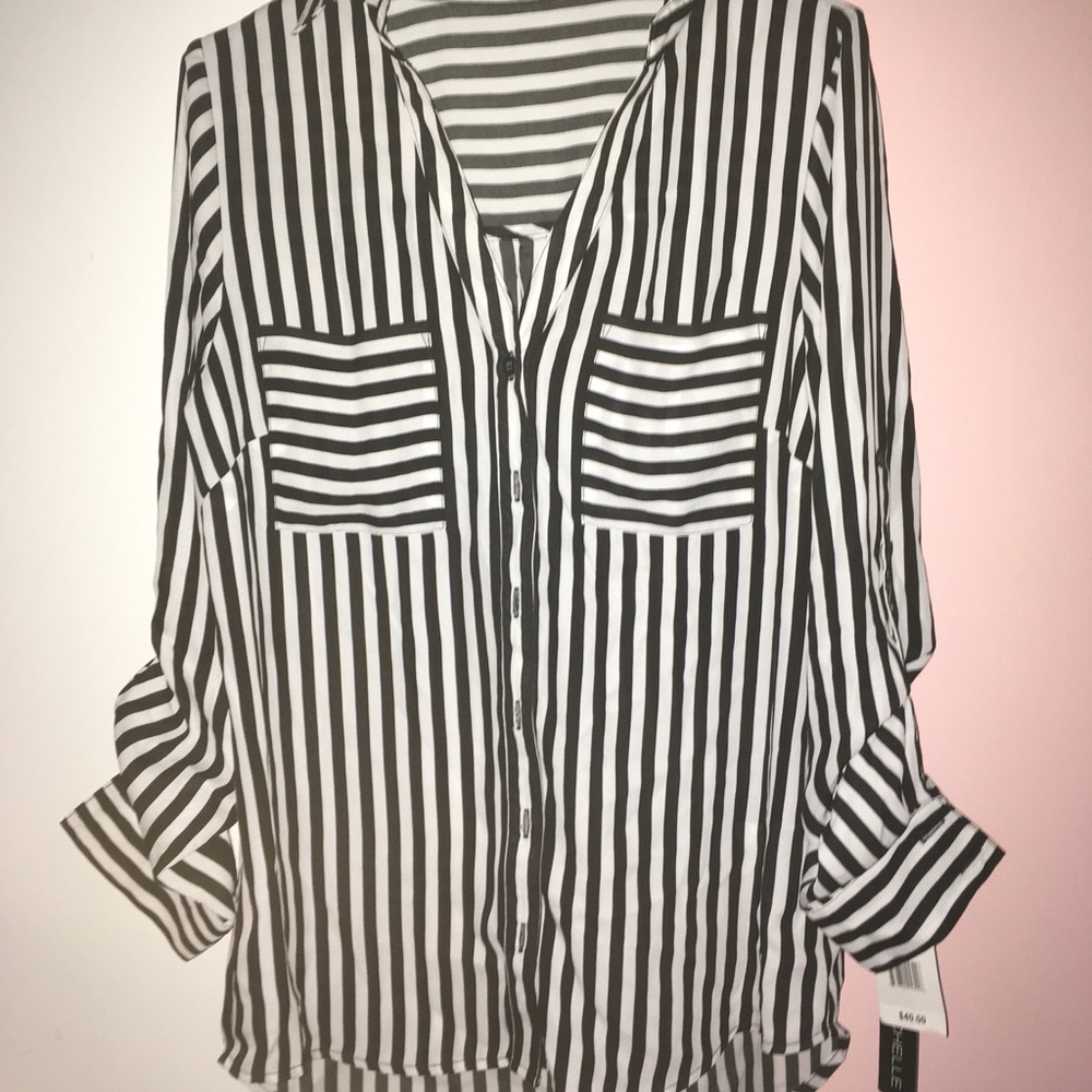 Buttoned up collared shirt